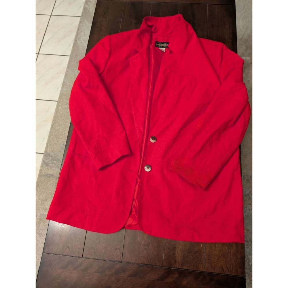Requirements Red Wool Jacket Size 14